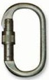 Oval Screwlock Carabiner