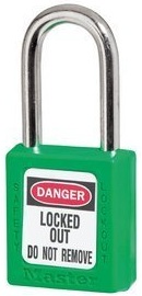 MASTERLOCK 410GRN Safety Padlock