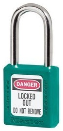 MASTERLOCK 410TEAL Safety Padlock