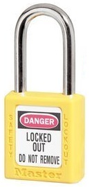 MASTERLOCK 410YLW Safety Padlock