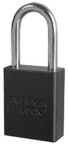 AMERICAN LOCK A1106BLK Safety Padlock