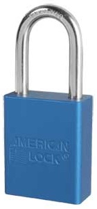 AMERICAN LOCK A1106BLU Safety Padlock