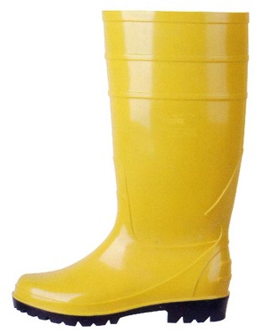 Yellow Rubber Boots